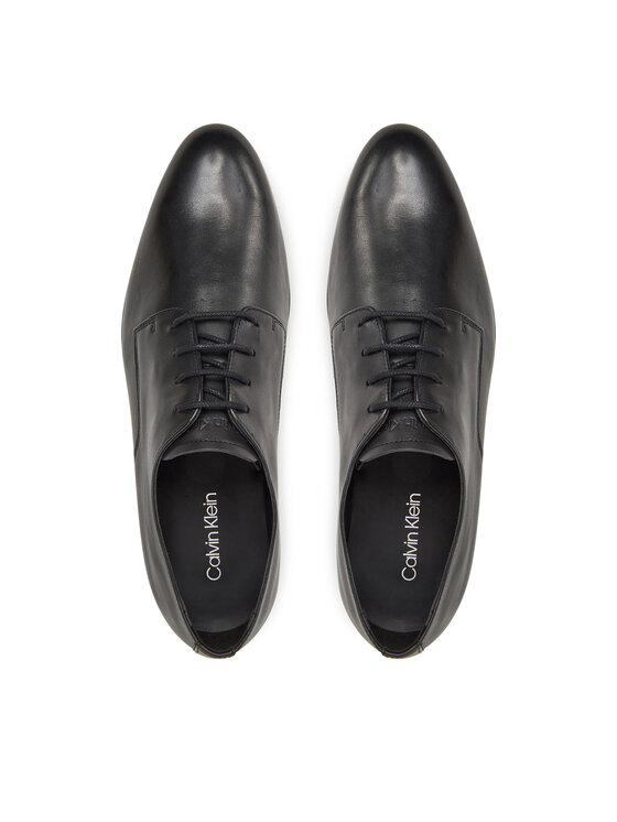 Calvin Klein Calvin Klein Pantofi Almond Derby HM0HM01705 Negru