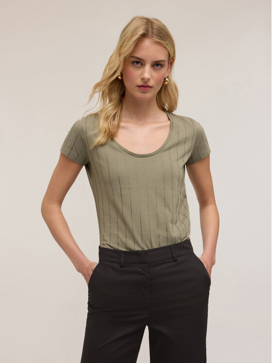T-Shirt, rozmiar XS, Zielone, G305W003345N025
