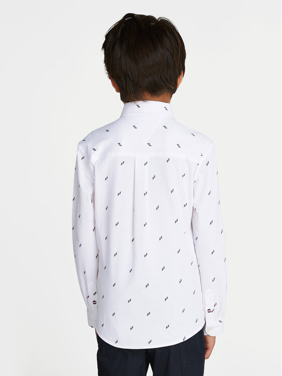 Tommy Hilfiger Tommy Hilfiger Košulja KB0KB09267 Bijela Regular Fit