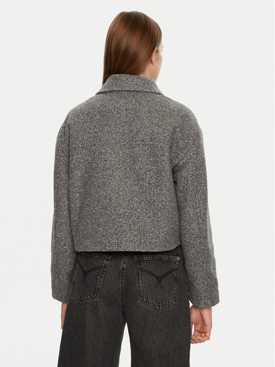 Brave Soul Brave Soul Преходно яке LJK-IZAI Сив Regular Fit