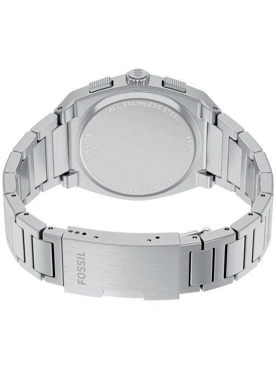 Fossil Fossil Zegarek FS6183 Srebrny