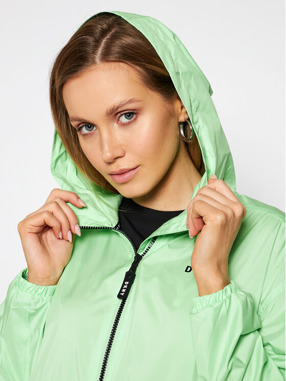 Giacca di transizione DP0J8973 Verde Regular Fit