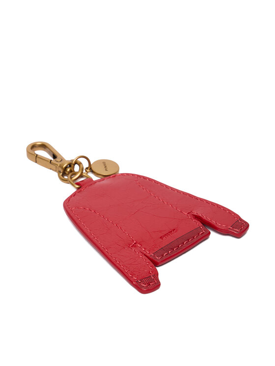 PINKO PINKO Portachiavi Charm Swea T-Shirt Microbibra AI 25-26 PCPL 105866 A31U Rosso