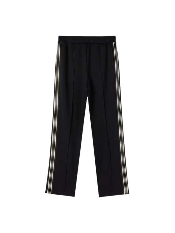 Oltre Oltre Pantaloni di tessuto P844J002438N033 Nero Boy Fit