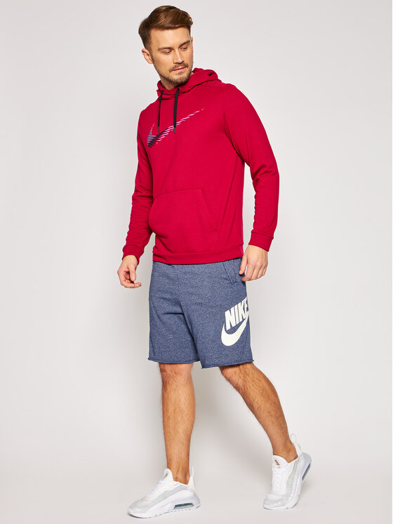 Nike Спортивні шорти Sportswear Alumni AR2375 Cиній Loose Fit • Modivo.ua
