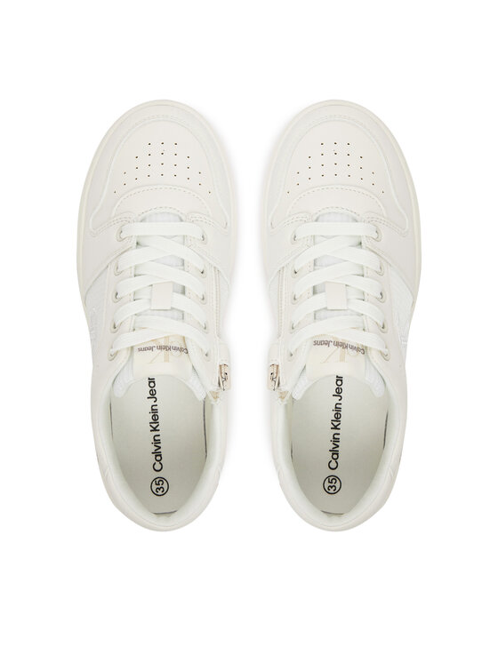 Calvin Klein Jeans Calvin Klein Jeans Tenisice Low Cut Lace-Up Sneaker V3X9-82093-1697 Bijela