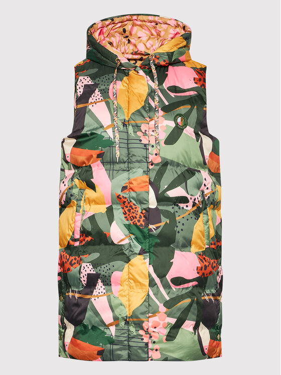 Femi Stories Femi Stories Gilet Jasmin Verde Relaxed Fit