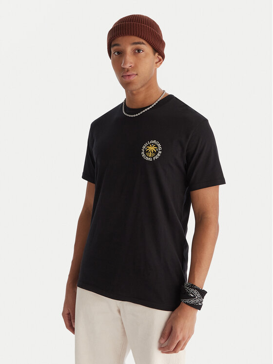 Billabong Billabong Футболка Estarda EBYZT00394 Чорний Regular Fit