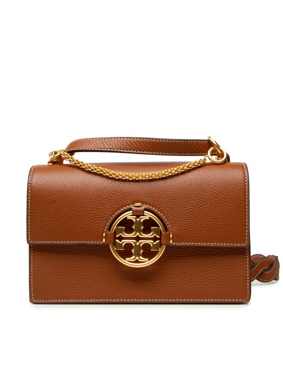Tory Burch Tory Burch Torbica Miller Small Flap 88208 Smeđa