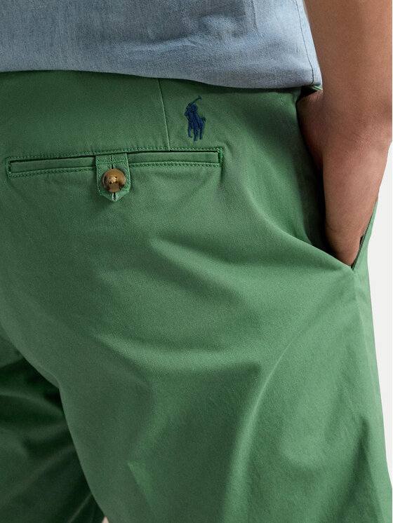 Polo Ralph Lauren Polo Ralph Lauren Шорти от плат 710799213048 Зелен Straight Fit