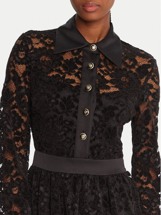 Gaudi Gaudi Rochie cocktail 521FD15010 Negru Regular Fit