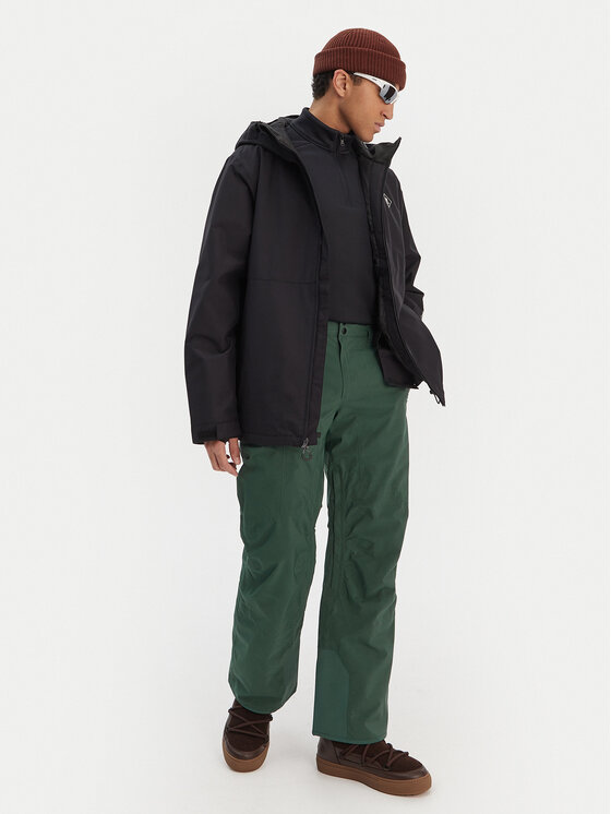 Quiksilver Quiksilver Штани для сноуборду Forever Stretch EQYTP03238 Зелений Modern Fit