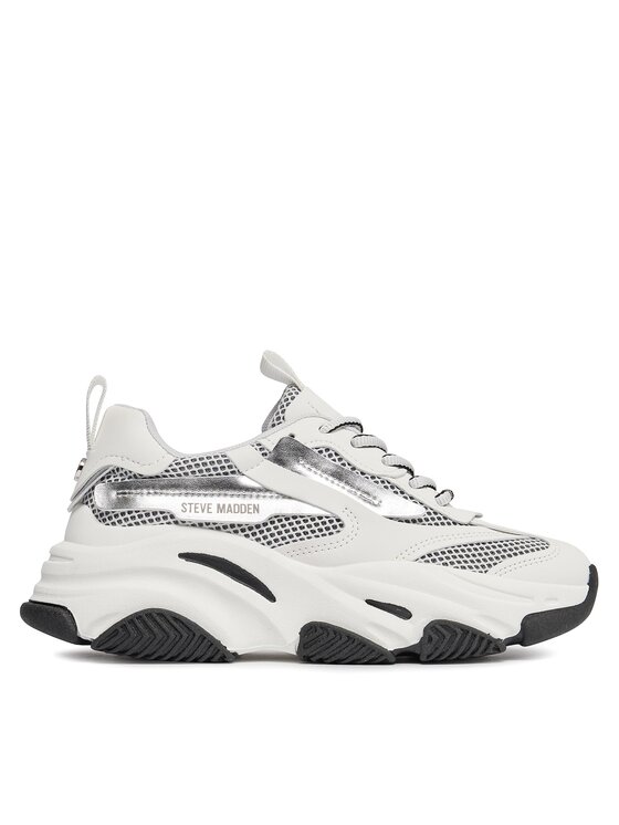 Steve Madden Sneakersy Possession-E Sneaker SM19000033-04005-04D Strieborná