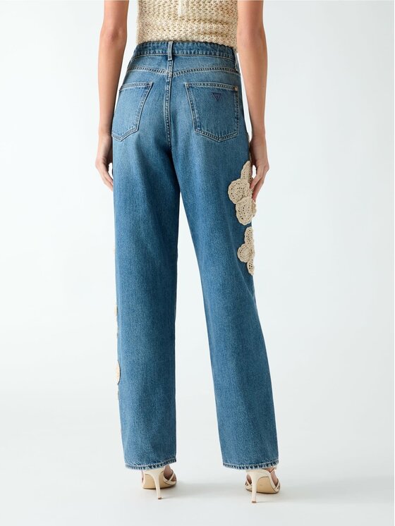 Guess Guess Jeansy 183943 Modrá Relaxed Fit