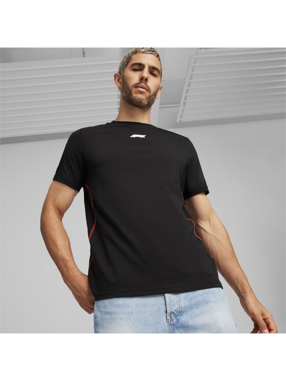 Puma Puma T-Shirt 625718 Czarny Regular Fit