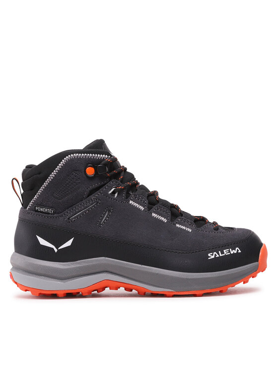 salewa chaussures de trekking mtn trainer 2 mid ptx k 64011-0878 gris