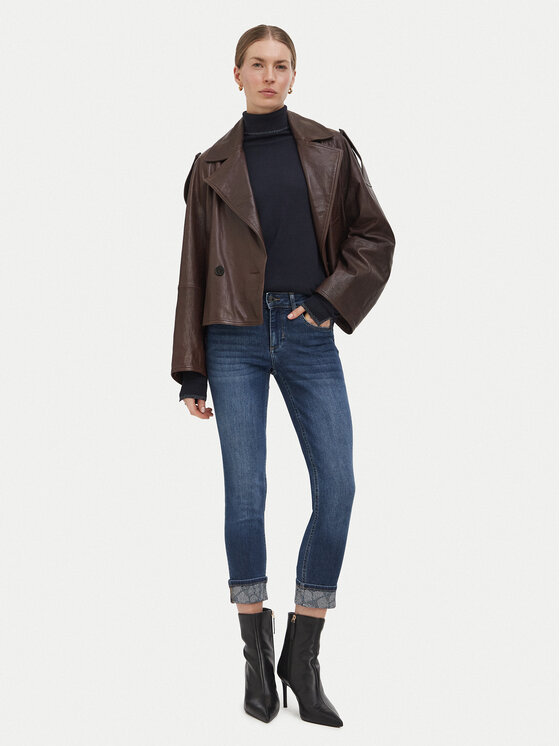 Liu Jo Liu Jo Jeansy UF6006 D0305 Granatowy Regular Fit