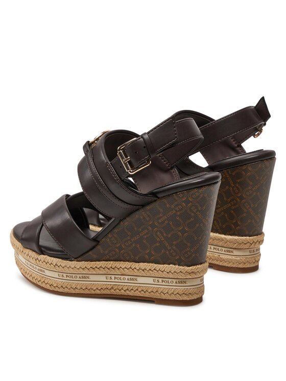U.S. Polo Assn. U.S. Polo Assn. Espadryle Aylin016 Brązowy