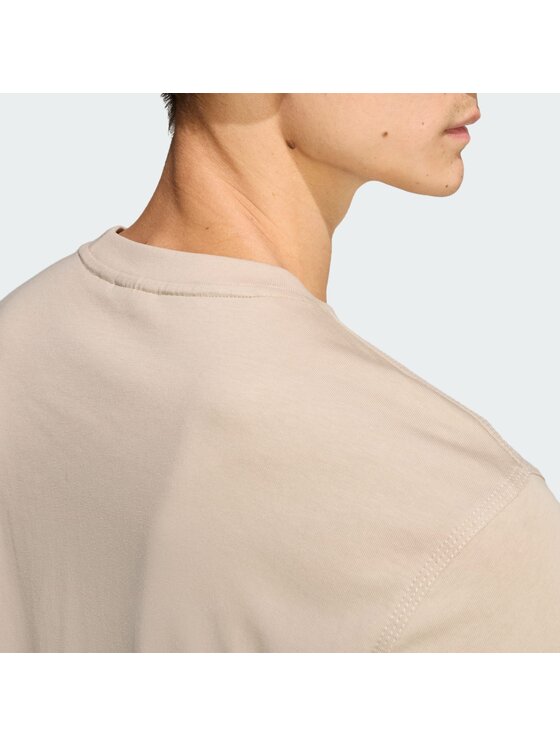 adidas adidas T-särk Trefoil Essentials KE1189 Beež Regular Fit