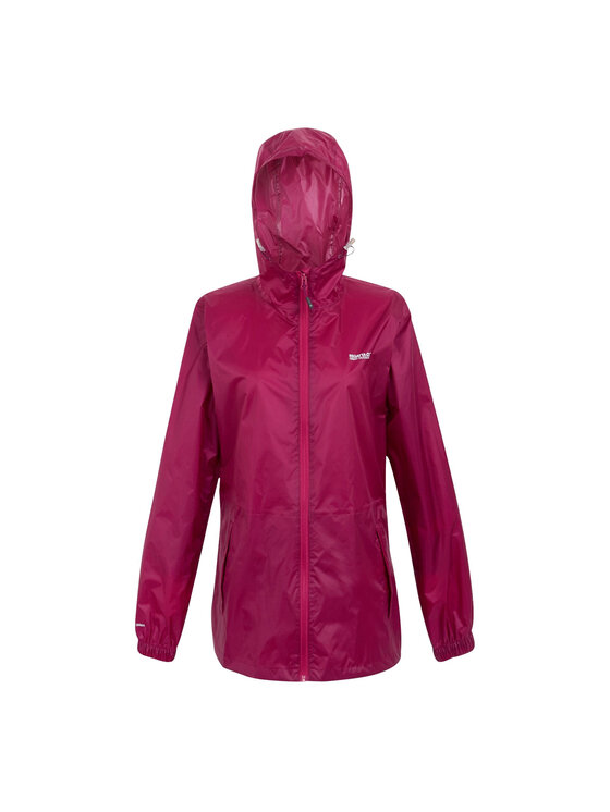 Regatta Regatta Kurtka przeciwdeszczowa Pack It III Bordowy Long Fit