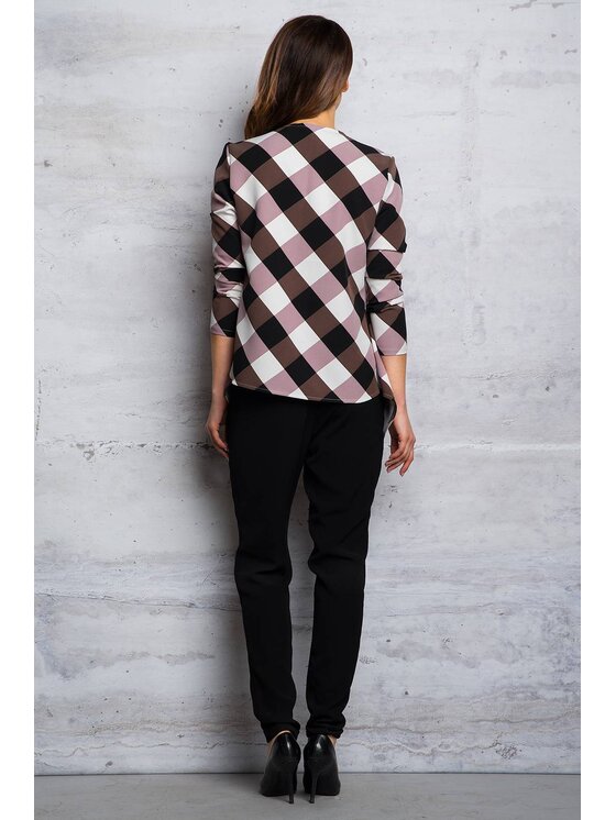 Infinite You Infinite You Płaszcz M067 Brązowy Basic Fit