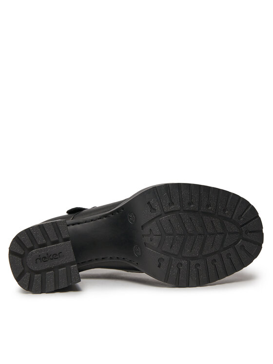 Rieker Rieker Pusbačiai Y4160-00 Juoda