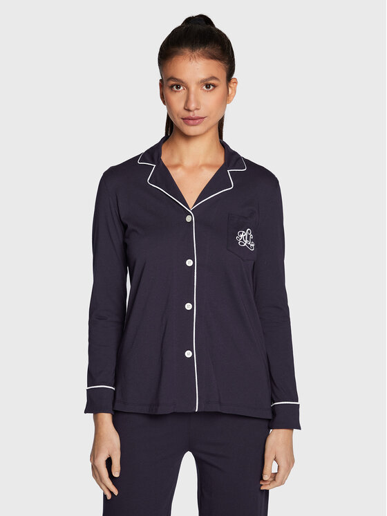LAUREN RALPH LAUREN Lauren Ralph Lauren Pidžama I819950 Tamnoplava