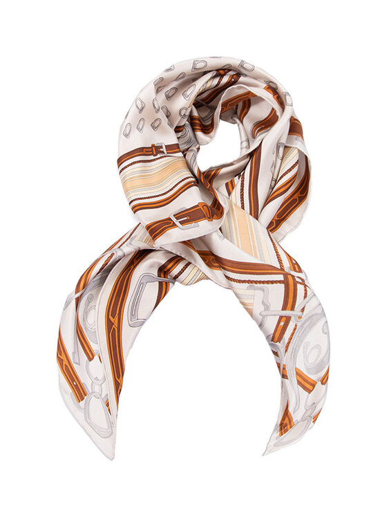 Chusta ALLORA BE UNIQUE, Beżowe, 100% silk