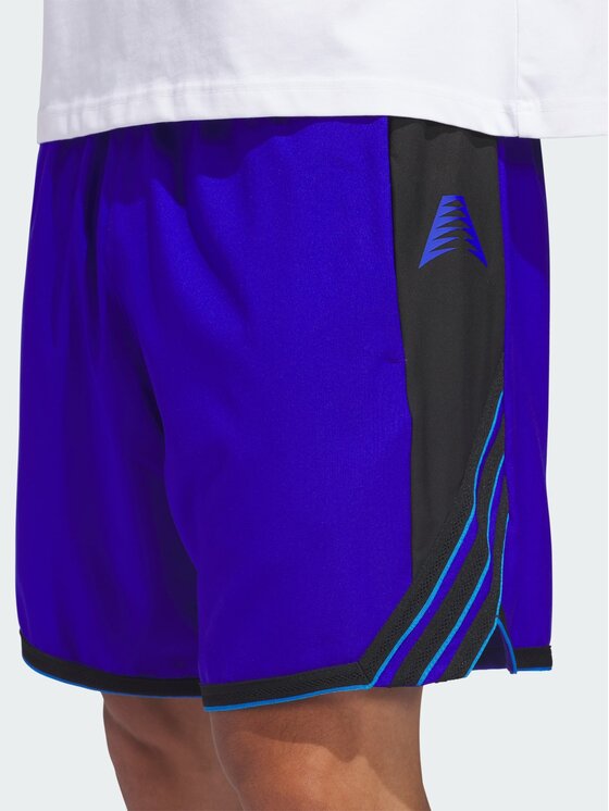 adidas adidas Szorty sportowe Anthony Edwards Crazy Lite Niebieski jasny Loose Fit