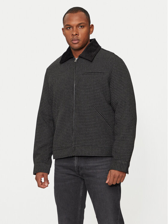 Jack&Jones Prechodná bunda Eaton 12267068 Čierna Regular Fit