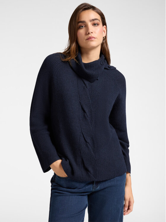Elena Mirò Elena Mirò Maglione M437Z000565N034 Blu Boxy Fit