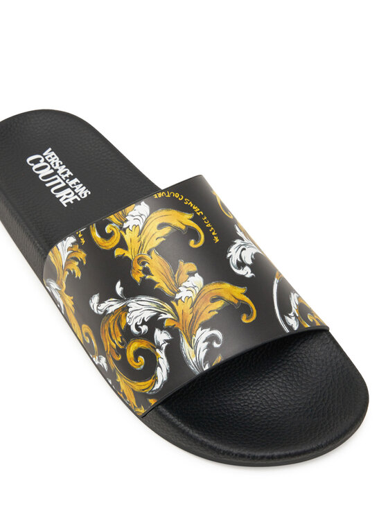 Versace Jeans Couture Versace Jeans Couture Papucs 78YA3SQ4 Fekete
