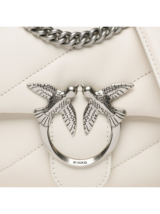 PINKO PINKO Torbica Love Mini Puff Cl . PE 23 PLTT 100039 A0F2 Écru