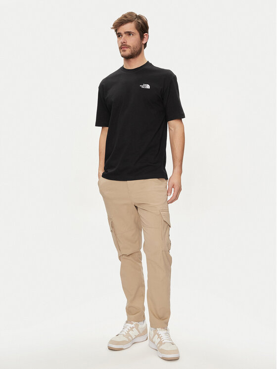 The North Face The North Face Тишърт Simple Dome NF0A87NR Черен Oversize