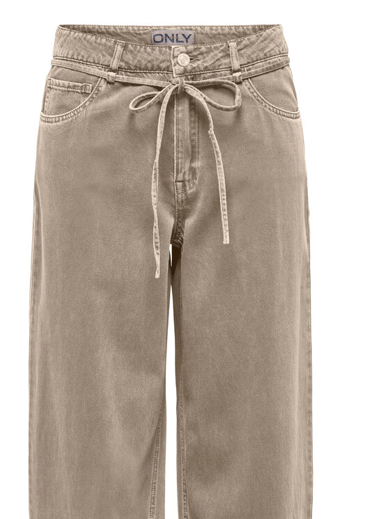 ONLY ONLY Traperice Gianna 15372521 Bež Straight Leg