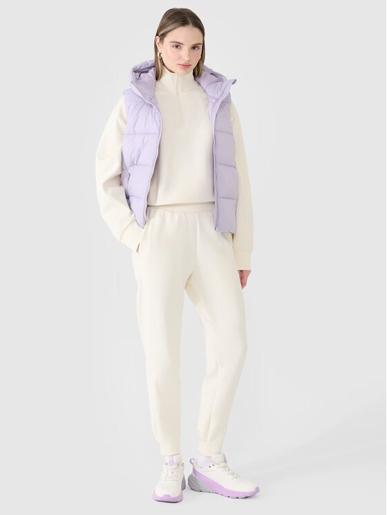 4F 4F Bezrękawnik 4FWSS25TVJAF183-52S Różowy Regular Fit