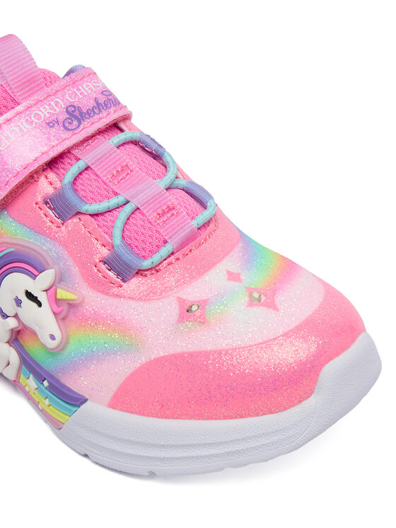 Skechers Skechers Sneakersy S-Lights - Unicorn Chaser 302298N/PKMT Różowy