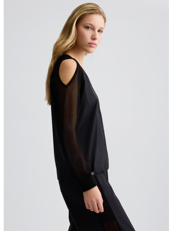 Liu Jo Liu Jo Bluza TA5070T290022222 Czarny Regular Fit