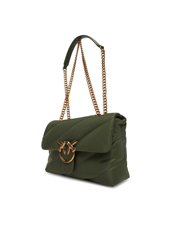 PINKO PINKO Τσάντα Love Puff Classic Cl PE 25 PLTT 100038 A05F Πράσινο