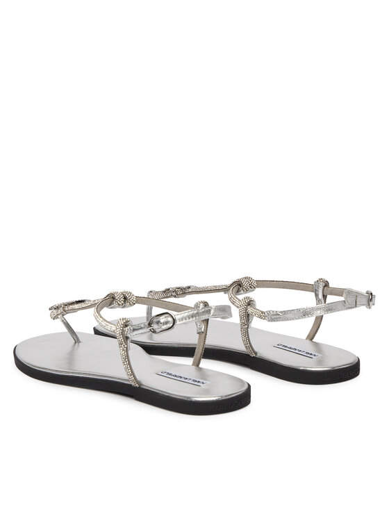 KARL LAGERFELD KARL LAGERFELD Sandali Olympia II KL87416 Srebrna