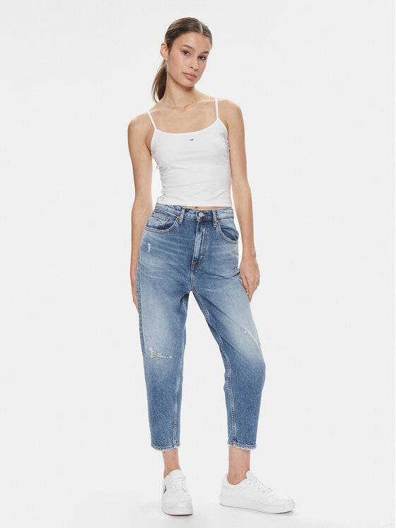 Tommy Jeans Tommy Jeans Sada 2 topů Essential DW0DW18148 Barevná Regular Fit