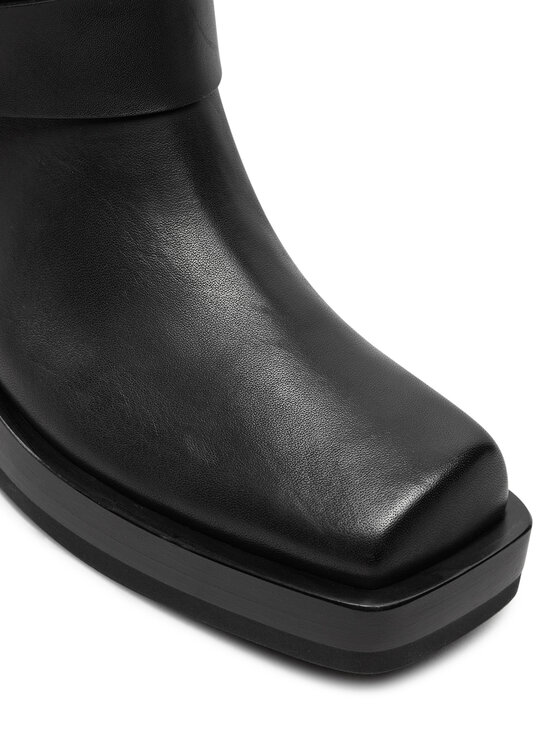AGL AGL Ботуши Rina Biker D774505PGDESER0000 Черен