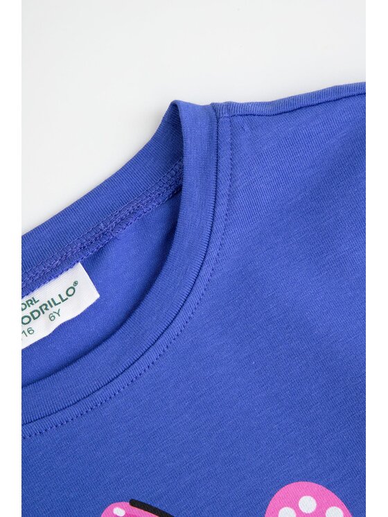 Coccodrillo Coccodrillo T-Shirt ZC6143201SGK-014 Niebieski Regular Fit