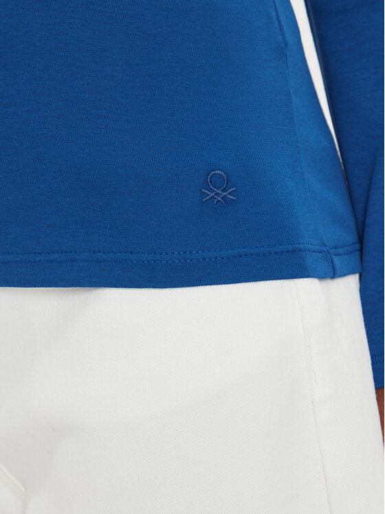United Colors Of Benetton United Colors Of Benetton Blūze 3GA2E4245 Zils Regular Fit