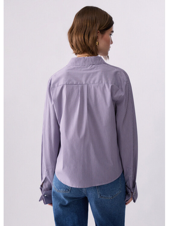 Liu Jo Liu Jo Camicia CF6195T796AS9097 Viola Regular Fit
