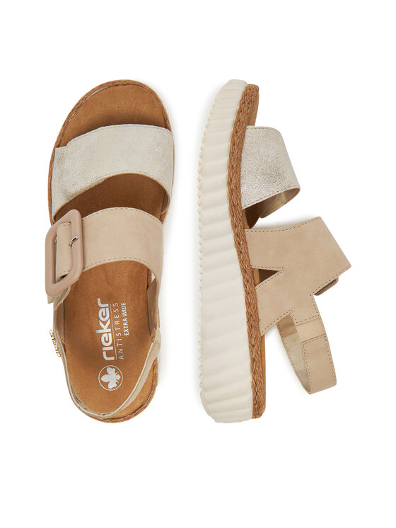 Rieker Rieker Sandalen 69260-60 Beige