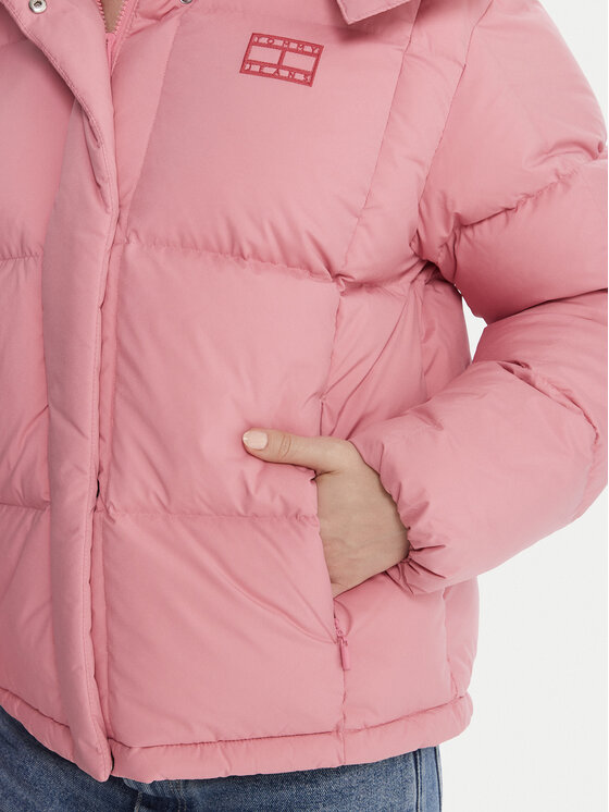 Tommy Jeans Tommy Jeans Daunenjacke Alaska DW0DW21623 Rosa Relaxed Fit