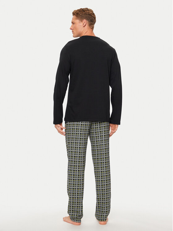 Emporio Armani Underwear Emporio Armani Underwear Pijama 111791 4F567 40421 Negru Regular Fit
