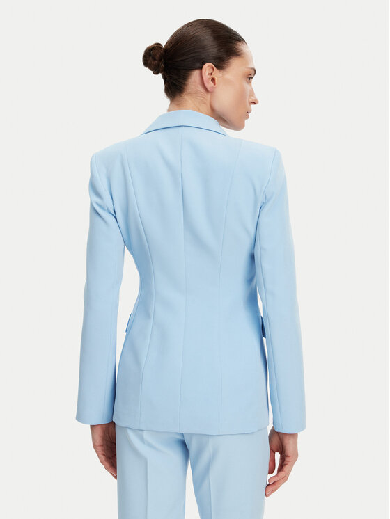 Maryley Maryley Giacca da abito 25EB139/43MA Celeste Regular Fit