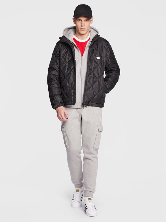 adidas adidas Geacă din puf Down Quilted Puffer HL9205 Negru Regular Fit
